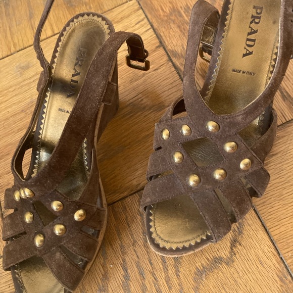Vintage Prada wedges only worn a few times! - Picture 2 of 2
